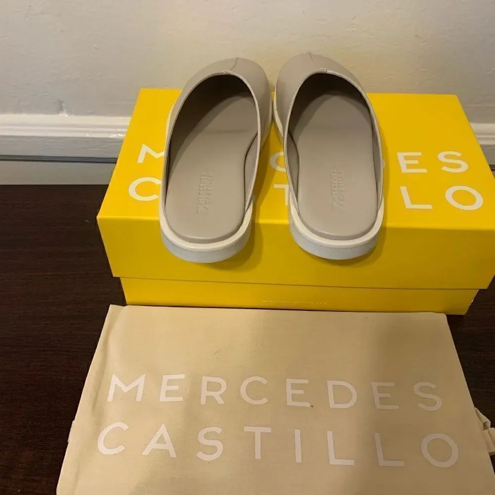 Mercedescastillo Women’s Top Grain Leather Upper/Lining Mule Size Us6/Eu36 Nib — image 5 of 8